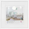 Walther KV220W New Lifestyle Picture Frame 13x13 cm White Plastic Glass Square Single Photo Frame