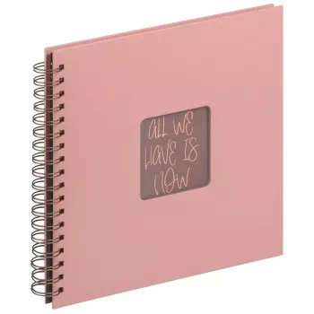 Walther Fun Peach Fuzz 26x25 Fotoalbums ar 40 Lapām SA-108-PF