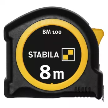 STABILA BM 100 8 m (cm) kabatas mērlente ABS