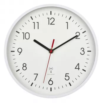 TFA Dostmann 60.3550.02 Radio Wall Clock 24,5 cm x 4,2 cm White