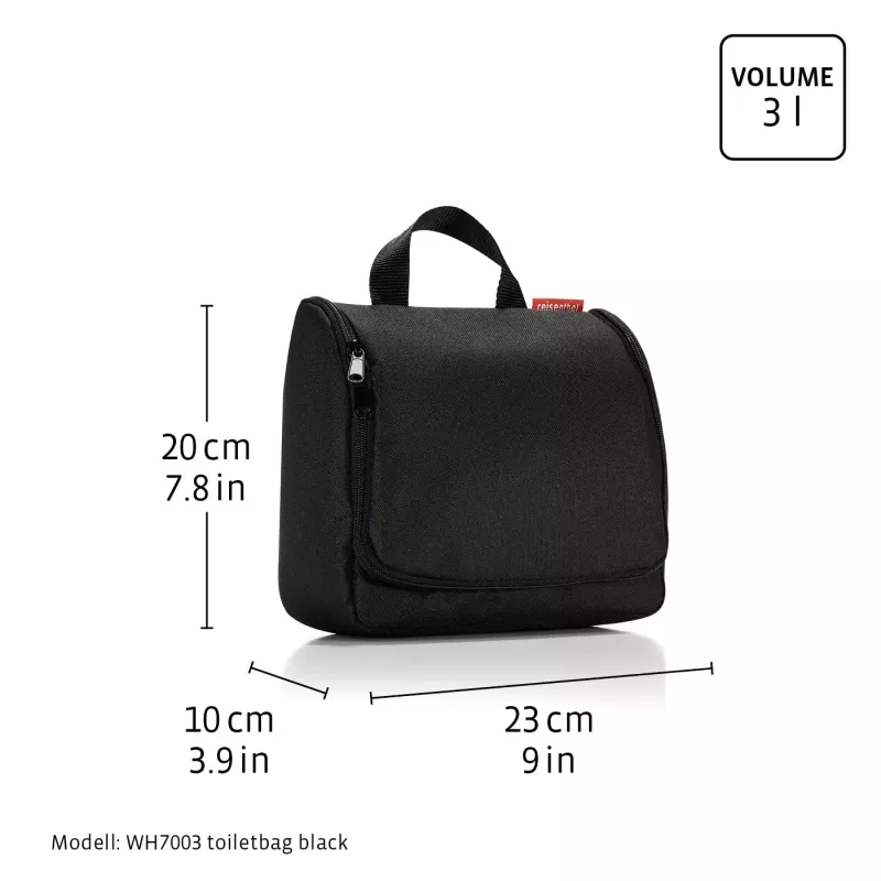 Reisenthel WH7003 tualetes soma, melna