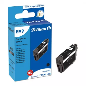 Pelikan E99 saderīga tintes kasetne Melna High Yield (XL) Epson 29XL - 1 iepakojums