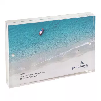 Goldbuch Pure Acrylic Glass Picture Frame 15x20 cm Caurspīdīgs Taisnstūra Portrets