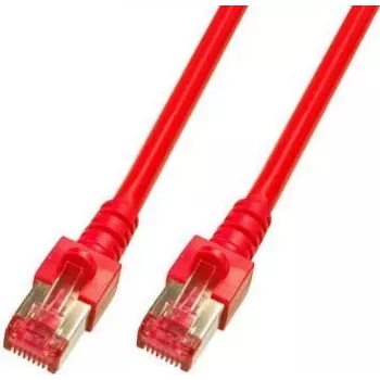 EFB Elektronik ECOLAN RJ45 Patch Cable Cat.6 S/FTP LSZH Red 0,5m