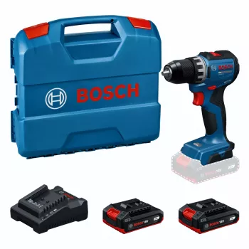 Bosch GSR 18V-52 bezvadu urbjskrūvgriezis 2 x 2,0 Ah akumulatori L-BOXX