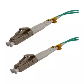 Grafenthal Optical Fibre Cable OM3 LC/UPC-LC/UPC LSZH 0,50m Aqua Blue