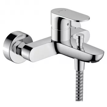 Hansgrohe Rebris S vienas sviras vannas maisītājs ārējai montāžai hroms