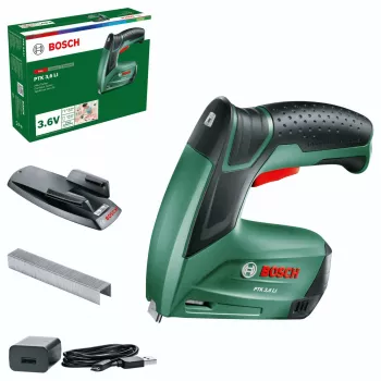 Bosch Home and Garden PTK 3.6 LI Bezvadu Skavotājs ar Akumulatoru un Lādētāju