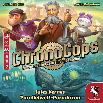 Pegasus Spiele ChronoCops – Žila Verna paralēlās pasaules paradokss