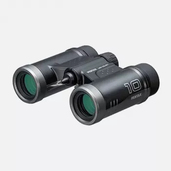 Pentax UD 10x21 Porro Prism Binoculars 10x Magnification 21mm Objective Lens Multi-Coated Black