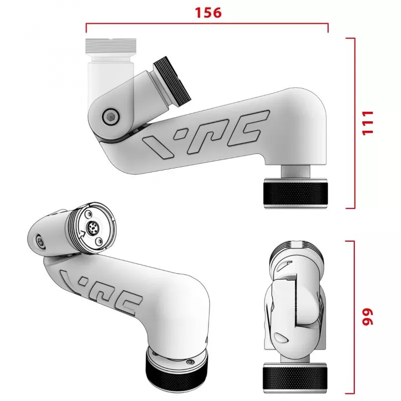 Virpil Controls Flightstick Z-Extension Virpil Controls