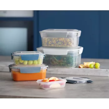 Joseph Joseph Nest Lock 5-Piece Blue Food Container Set - Editions