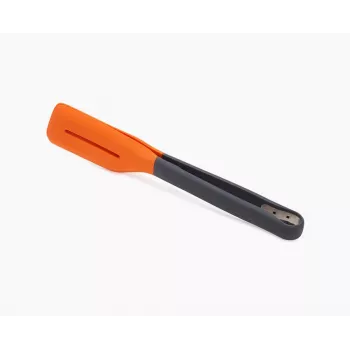 Joseph Joseph Grey Turner Tongs - Elevate™ virtuves knaibles ar silikona galiem, nerūsējošā tērauda rokturis, 30 cm