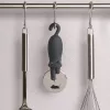 OTOTO Kitty Cut Pizza Cutter - Black & White Cat Design