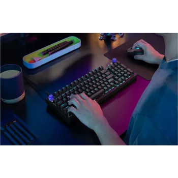 Logitech G316 X 98 Tenkeyless Mechanical Gaming Keyboard - LIGHTSPEED Wireless - GX Brown Tactile - Black - German Layout
