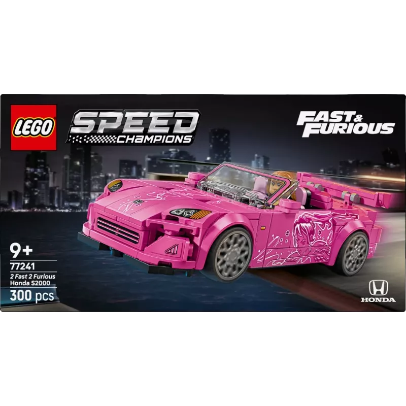 LEGO Speed Champions 77241 2 Fast 2 Furious Honda S2000 Būvkomplekts