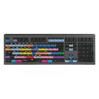 Logickeyboard Avid Media Composer Astra 2 Pro DE Mac Editing Keyboard (German Layout, Backlit, USB)