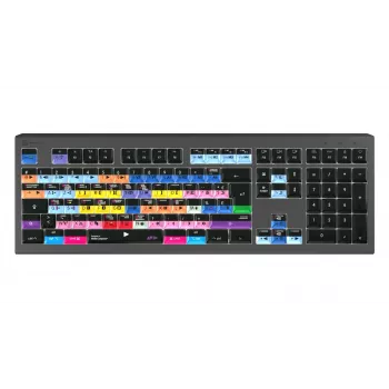 Logickeyboard Avid Media Composer Astra 2 Pro FR Mac rediģēšanas tastatūra (franču AZERTY, fona apgaismojums, vadu)