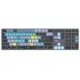 Logickeyboard DaVinci Resolve Classic Titan DE (Mac) - German Layout, Wired USB, Backlit Editing Keyboard
