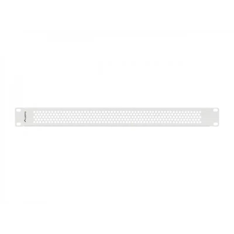 LANBERG 19 inch 1U Perforated Blanking Panel Grey RAL 7035