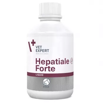 VetExpert Hepatiale Forte Liquid 250ml - Aknu atbalsta šķidrums suņiem un kaķiem