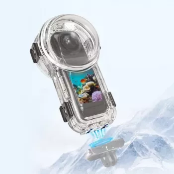 PULUZ Ūdensblīvs korpuss 60m Insta360 X5 / X5 / PU760T