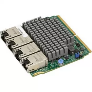 Supermicro AOC-MTG-I4TM-O Quad-Port 10GbE RJ-45 SIOM tīkla karte