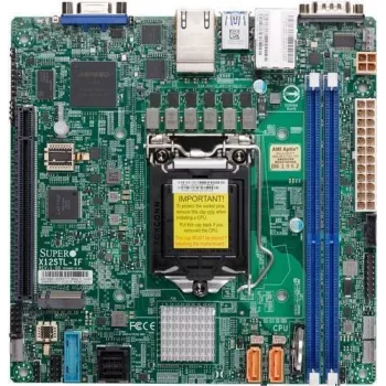 Supermicro MBD-X12STL-IF mātesplate - Mini-ITX - LGA1200 - Intel C252 - DDR4 - Dual Gigabit LAN - IPMI