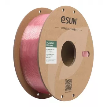 eSUN PLA Clear 1,75mm Pink Crystal Filaments 1kg
