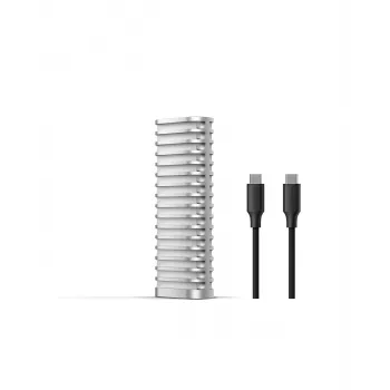 TerraMaster D1 SSD 1-Bay M.2 USB 3.2 IP67 External Enclosure - 10 Gbps
