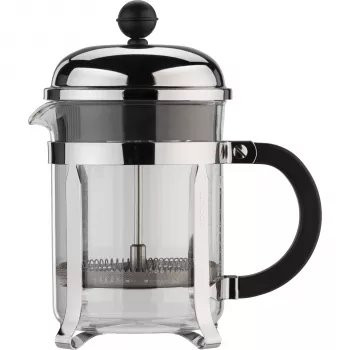 Bodum Chambord French Press kafijas prese 0,5 L melna nerūsējošais tērauds 4 tases