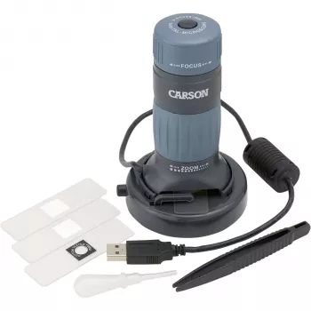 Carson zPix 300 digitālais mikroskops 2 MP 1600 x 1200 melns