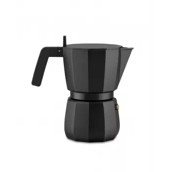 Alessi Mokka Espresso Machine DC06/6B Black