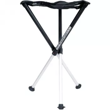 Walkstool Comfort 65 XXL pārnēsājamais krēsls - Melns - Gumijas kājiņas - 850 g - 65 cm - 45 cm