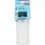 HydraPak Flux+ 1.5L filtrējoša ūdens pudele - Caurspīdīga/HP Blue