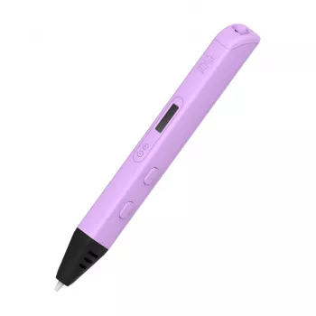 myFirst 3D Pen Artist - 3D drukāšanas pildspalva ar 6 krāsainiem PLA pavedieniem (Purple)