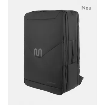 onemate Travel Bag Ultimate (2) melna ceļojumu soma
