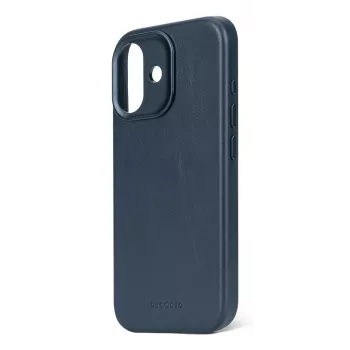 Decoded Leather Backcover for iPhone 17 with MagSafe - Navy Shadow
