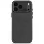 Decoded Leather Backcover iPhone 17 Pro ar MagSafe (Melns)