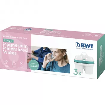 BWT 814453 3 gabalu ūdens filtra kasetne ar magnija bagātināšanu