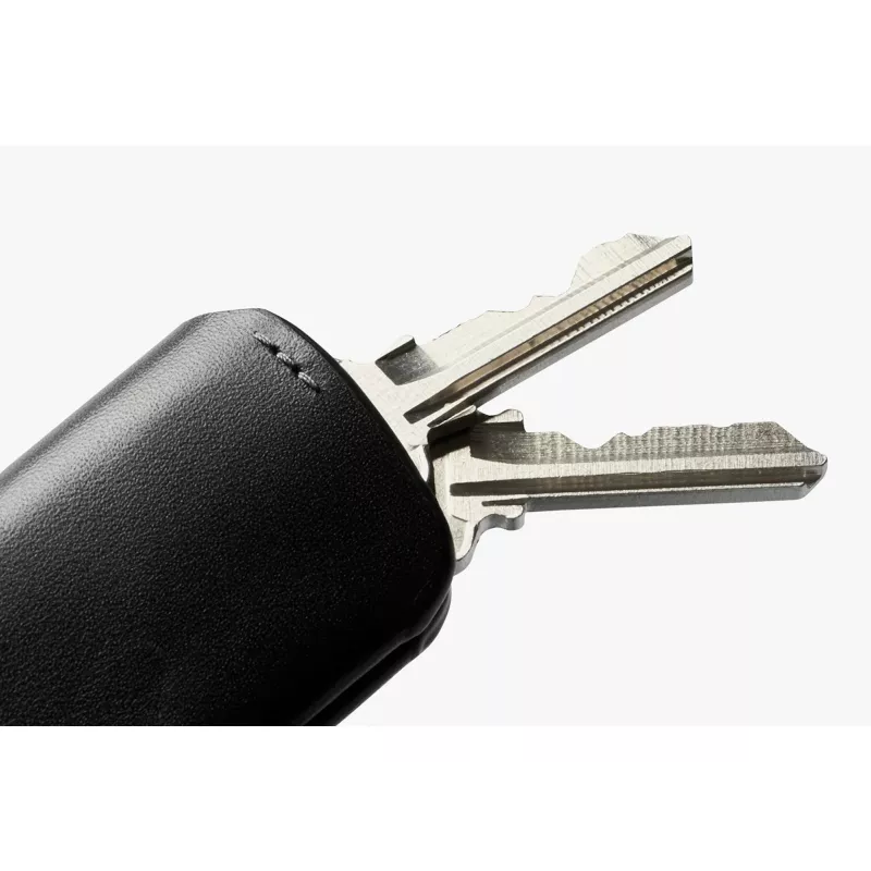 Bellroy Key Cover Plus 3rd Edition - Leather Key Case (Black)
