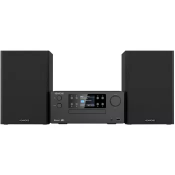 Kenwood M-925DAB-B Home Audio Micro System - Black - 50W - 2-Way - 13cm Woofer - 3cm Tweeter
