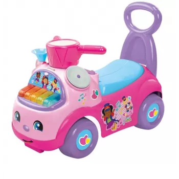 Fisher-Price Musical Parade braucamrotaļlieta mazuļiem, rozā