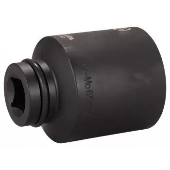Makita Trieciena galatslēgas uzgalis 1 collas piedziņa 65 mm 6-Point Cr-Mo melna fosfāta E-24810