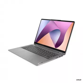 Lenovo IdeaPad Flex 5 14 inch 2-in-1 klēpjdators, AMD Ryzen 5 7430U, 16GB RAM, 512GB SSD, Windows 11 Home, skārienekrāns, pelēks