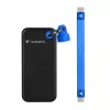 Verbatim SSD Pocket USB 3.2 Gen 2 1TB Melns/Zils