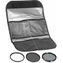 Hoya Digital Kit 62 mm - UV, CPL, ND8 Filter Set with Pouch