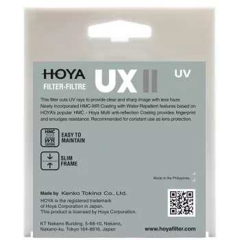 Hoya UX II UV 58mm Filtri
