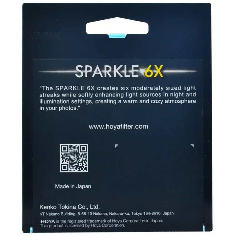 Hoya Sparkle x6 62mm Star Effect Filter
