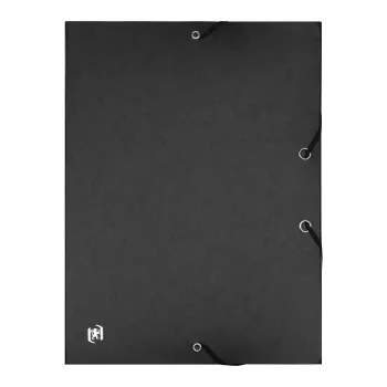 Oxford TOP FILE+ dokumentu kaste 2,5 cm melna